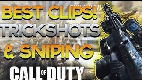 Satisfying COD Trickshots
