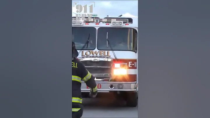 #TBT Lowell Fire Engine 10 Laying into Mill Fire #...