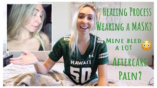 Nose Piercing Update Wearing A Mask With A New Nose Piercing During Covid