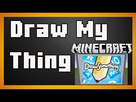 Minecraft Plugin - Draw My Thing - A guessing game with pictures!