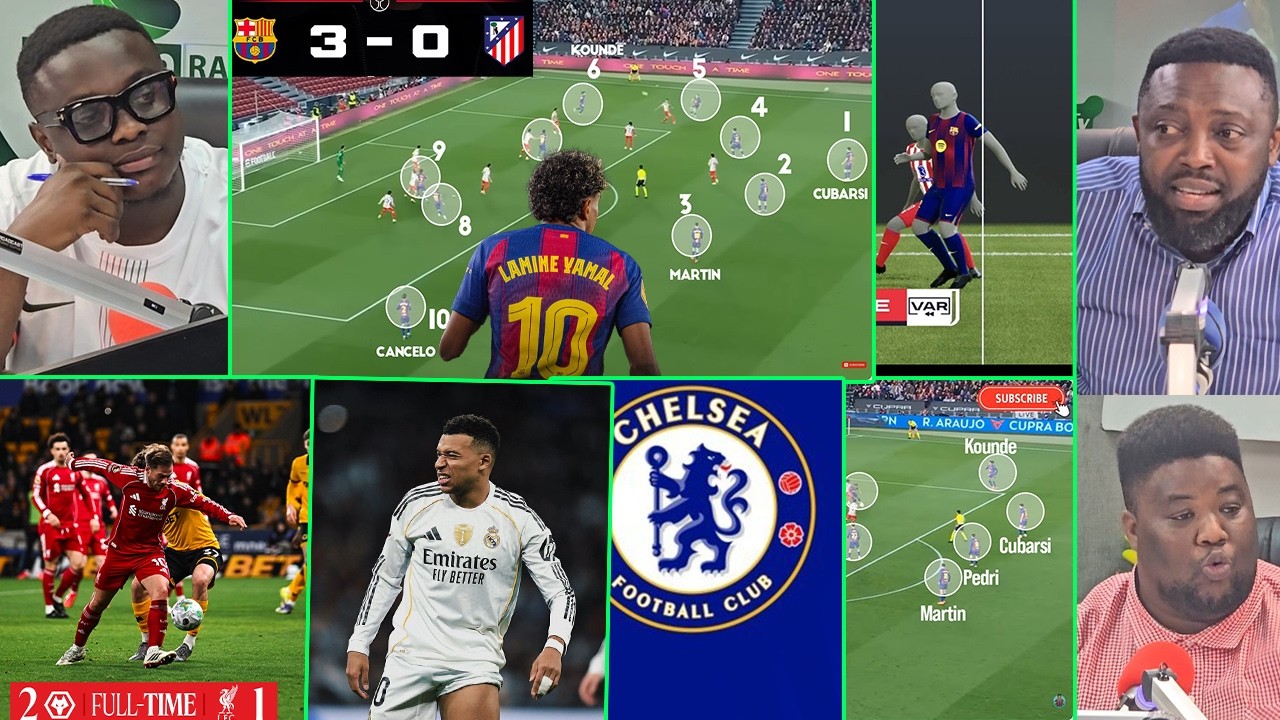 ONLY 3 REASONS WHY BARCA COMEBACK FAILED, ANALYSIS. MBAPPE KNEE SERIOUS CUZ..CHELSEA, ARSENAL AND.