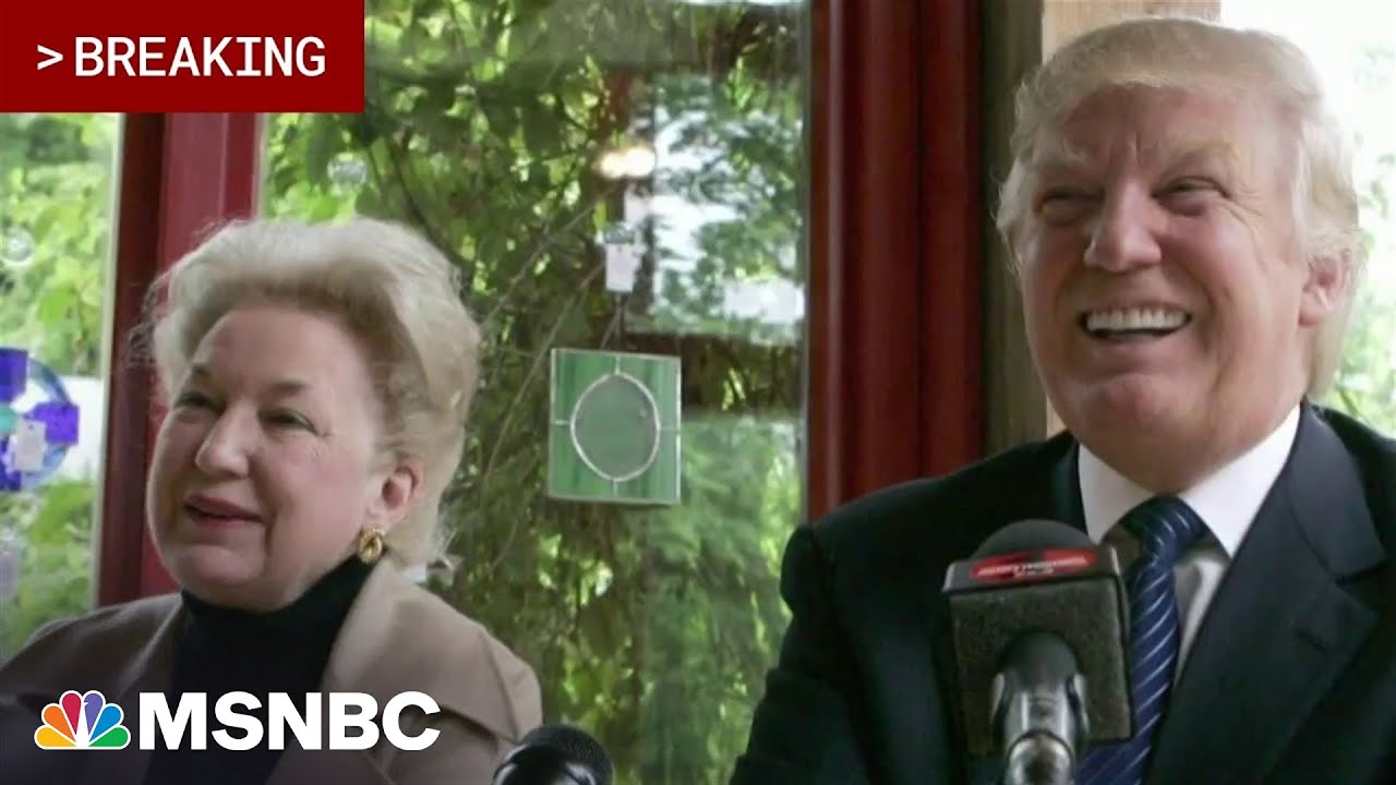 Maryanne Trump Barry, former president's sister and a retired ...