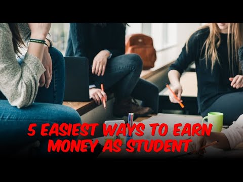 5 Easiest ways to earn money as a student - YouTube