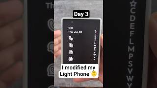 Day 3 I joined the dark side and modded my Light Phone III #whatsapp #deepl #android #darkside