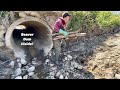 Beavers Clogged HUGE MAN SIZE CULVERT!