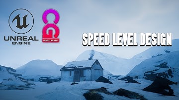 Unreal Engine | Speed Level Design | Snowy Mountain | Unreal Engine 5