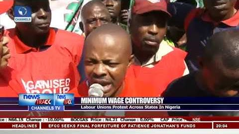 Minimum Wage: Labour Unions Protest Across States In Nigeria