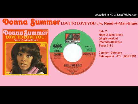 Donna Summer - Need-A-Man Blues