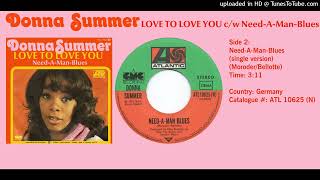 Donna Summer - Need-A-Man Blues (Single Version)