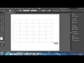 Cómo utilizar la herramienta de cuadrícula en Adobe Illustrator CS6