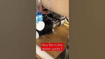 How the in-line heater works on a walk in tub ?
