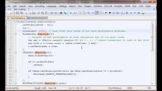 Notepad++ - SmartHighlighter in action