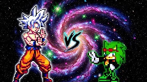 Son Goku DBS V7 OP (all form) VS Scourge V4 OP (all form) in Jump Force Mugen