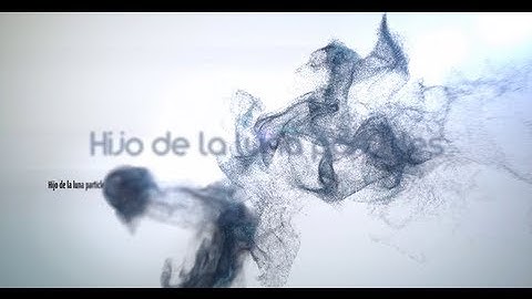 Hijo de la luna particles (Krakatoa , Fume , Pflow)