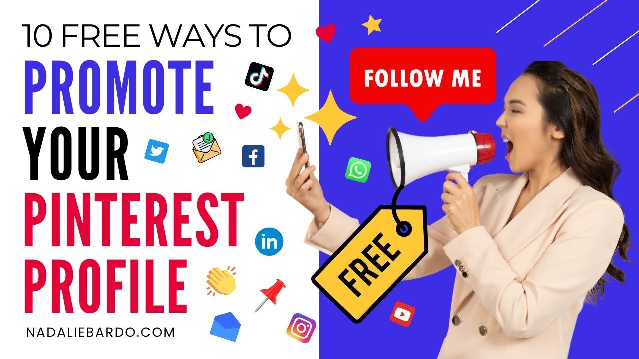 10 FREE Ways to Promote Your Pinterest Profile ( + Share Your Pinterest ...