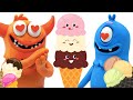 Momo and Tulus | Ice Scream Havoc | Funny Monster Cartoons for Kids | Cartoon Candy