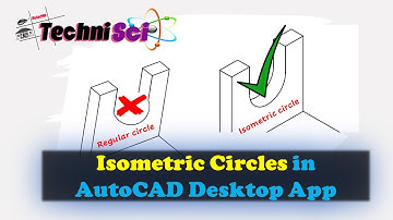 Isometric circle in AutoCAD Desktop