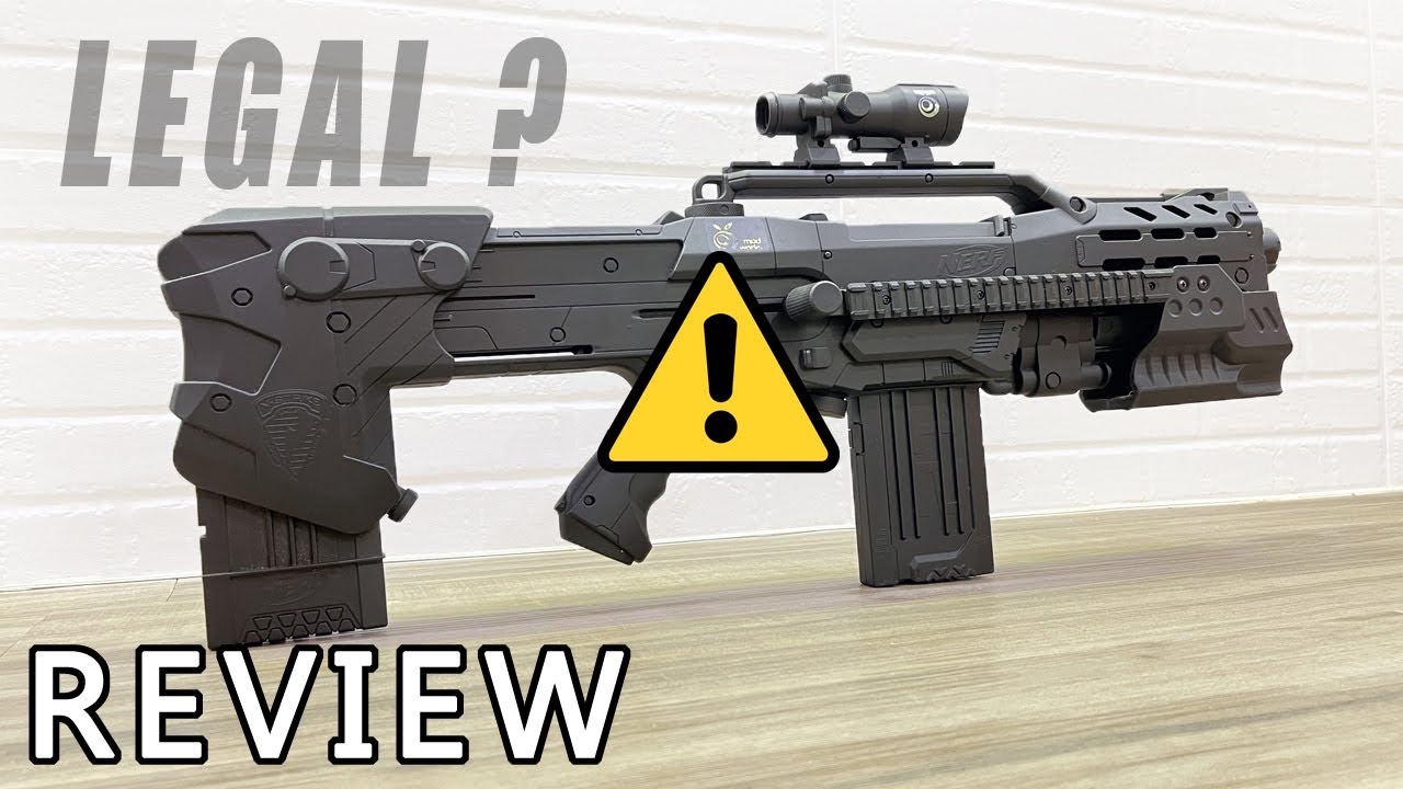 The Most Illegal Nerf Longshot CS-6 Modded Review 