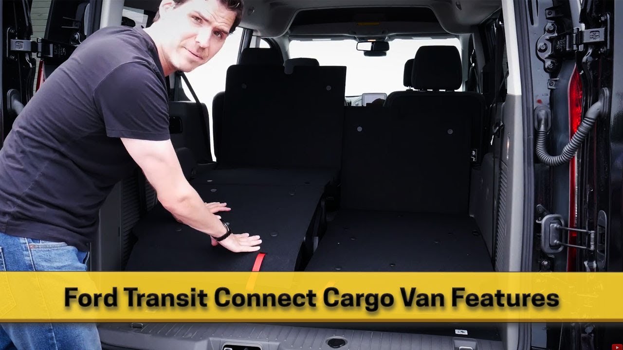 Stowable Seats?! Transit Connect Passenger Van Dimensions and folding the  2nd and 3rd row seats 