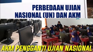 PERBEDAAN UJIAN NASIONAL (UN) DAN AKM | AKM pengganti UN