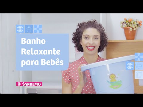 Banho Relaxante Para Bebês | Dicas Sanremo