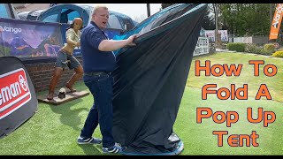 Easier Than You Might Think - How To Fold Up a Pop Up Tent!