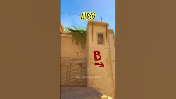 CONNECTOR ONE WAY SMOKE ON MIRAGE #shorts #cs2