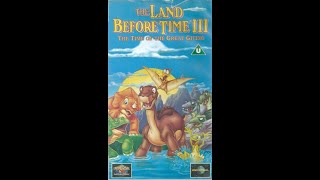 Opening to The Land Before Time III: The Time of the Great Giving UK VHS (1995)