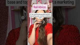 Famous Wait... can I use the same product as a base coat and top coat? 👀" Wealth