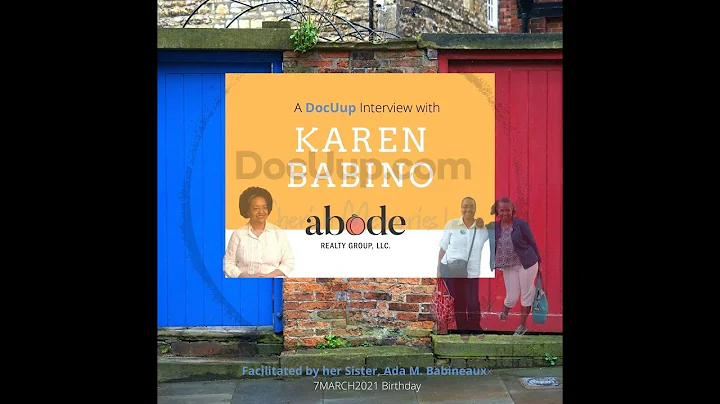 DocUup Chat with my sister Karen Babino, Abode Rea...