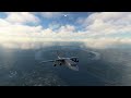 MSFS Full Flight from Buffalo Niagara to Toronto BATC 4K JustFlight BAE-146-200