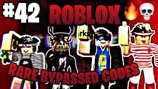 roblox bypassed audios march 2020 pastebin