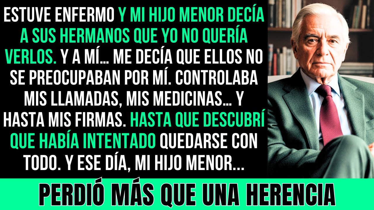 Mientras Estaba Enfermo, Mi Hijo Menor Engañó A Sus Hermanos — Y Me Hizo Firmar Su Propia Herencia