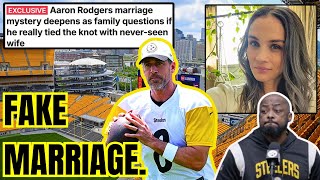 Family of Aaron Rodgers QUESTIONS whether "Marriage" is REAL! Steelers QB DRAMA INCOMING! | NFL