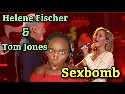 African Girl First Time Watching Helene Fischer, Tom Jones - Sexbomb