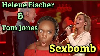 African Girl First Time Watching Helene Fischer, Tom Jones - Sexbomb