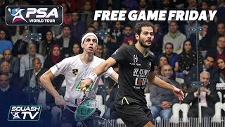 "It's a masterful display of skills!" - Free Game Friday - Gawad v Farag - Black Ball Open 2018