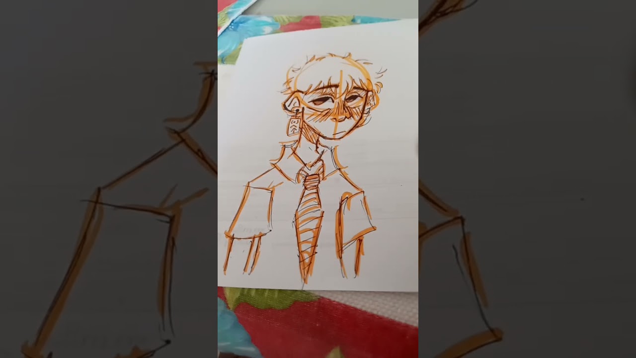 Desenhei o luís espero q ele veja :)