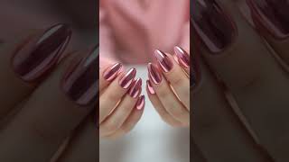 How to Get the Perfect Rose Gold Chrome Finish | Anjana's Nail Studio