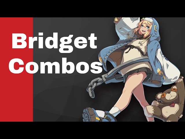 Bridget 5H counter-hit corner combo #ggst_br #bridget #ggst #guiltygea