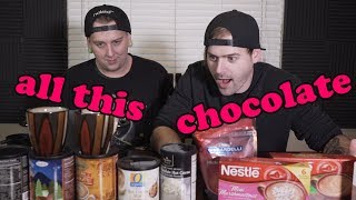 hot chocolate taste test (surprising)