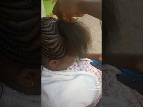 How to do ghanians lines using wax🥰🥰