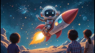 Five Little Jumping Robots | Fun Counting Song for Kids | Robot Rhyme Adventure