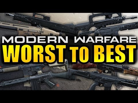 Vídeo: Explicação Das Melhores Armas Da Modern Warfare: Nosso Melhor Rifle De Assalto, Rifle De Precisão, Espingarda, Recomendações De Armas SMG E LMG