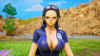 One Piece Odyssey - Robin Complete Moveset Max Level 99 Gameplay (4K 60fps) ワンピース オデッセイ