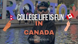Creating Memories: A fun day at College in Canada 🇨🇦 | Short Vlog | Kenish