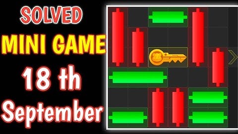 Hamster kombat mini Game 18 september | puzzle game | Puzzle game Solved