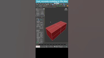 Precise 3D Modeling: Aligning Edges with Scaling in 3Ds Max #shorts  #3dsmax #modeling