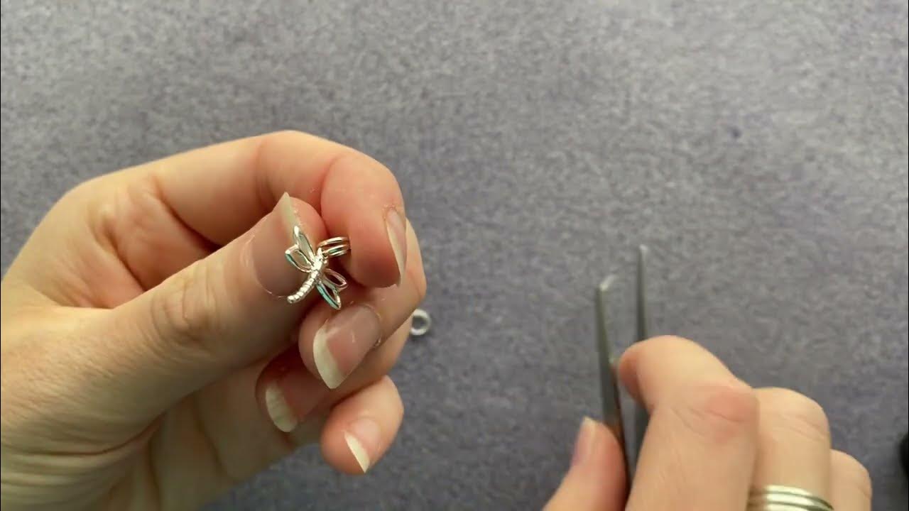How to use split ring tweezers YouTube