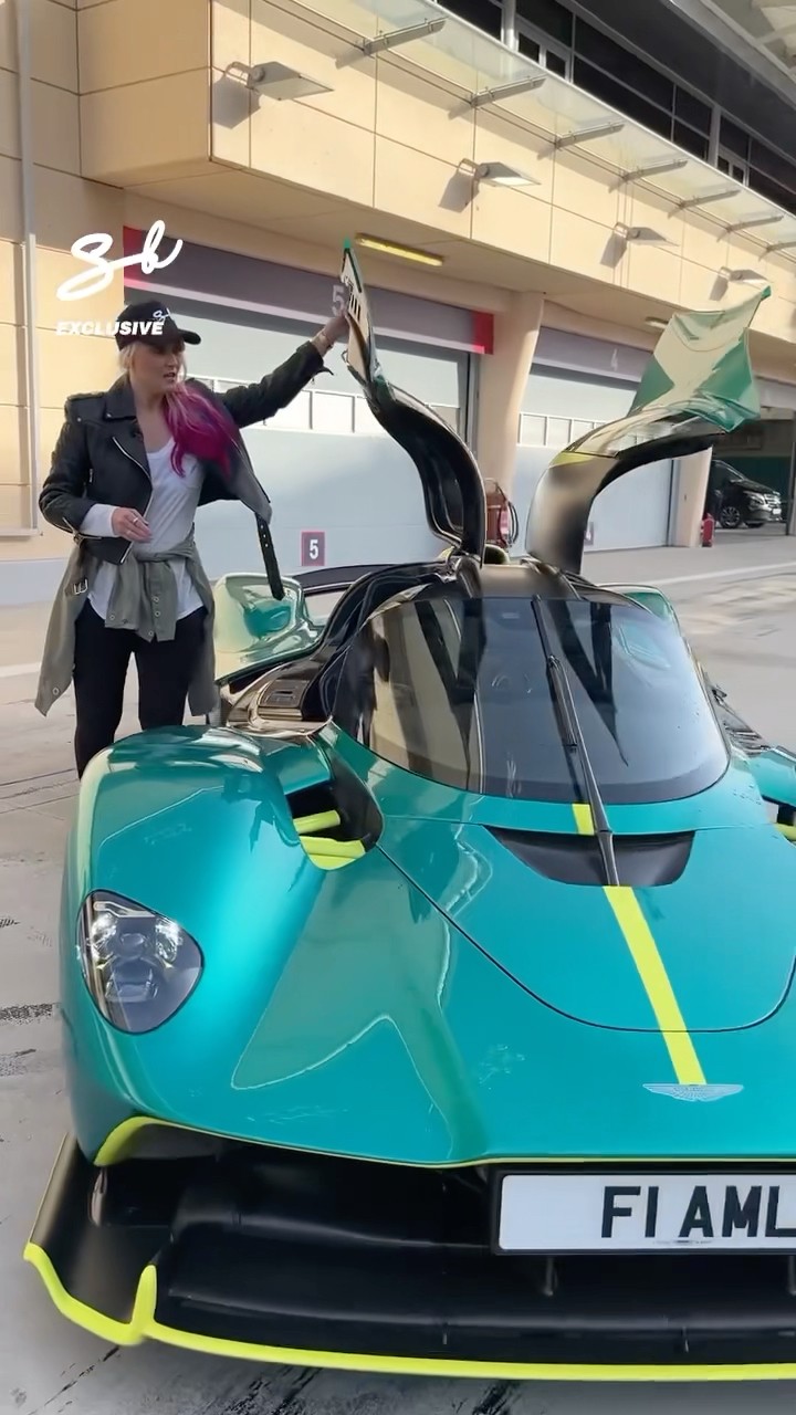The Valkyrie is like an F1 car without being restricted to the track! ? #f1 #astonmartin #supercar